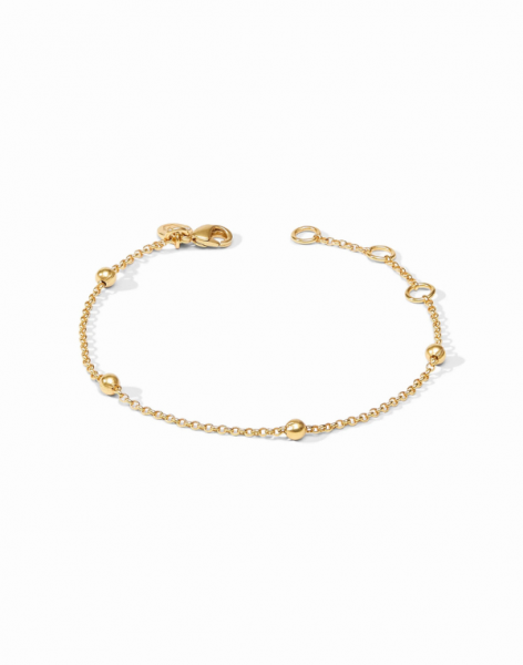 JULIE VOS SOLARA DELICATE GOLD PLATED BRACELET