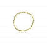 PERIDOT & GOLD FILLED BEADED BRACELET