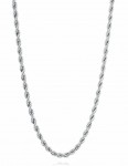 STAINLESS STEEL POLISHED ROPE CHAIN