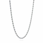 STAINLESS STEEL 3MM ROPE CHAIN