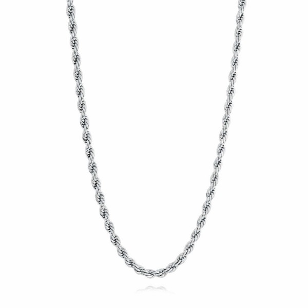 STAINLESS STEEL 3MM ROPE CHAIN