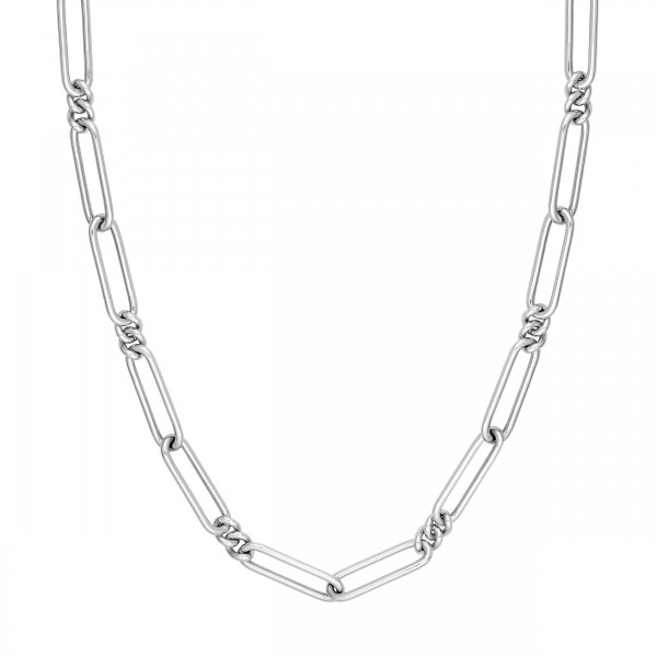 STERLING SILVER 18in PAPERCLIP CHAIN