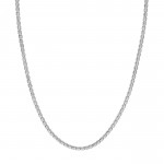 STERLING SILVER 18IN 3.6MM ICE CHAIN