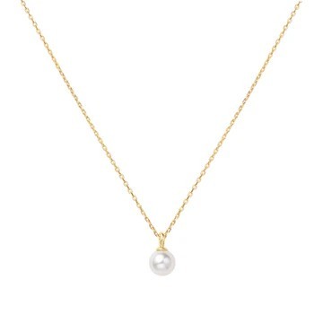 STERLING SILVER GOLD PLATED SHELL DROP PENDANT