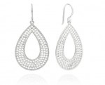 Anna Beck Sterling Silver Open Drop Earrings