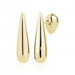 GOLD VERMEIL REVERSIBLE DROP EARRINGS