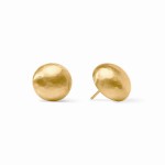 JULIE VOS GOLD PLATED SALARA STUD EARRINGS