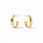 JULIE VOS LAGUNA HOOP EARRINGS