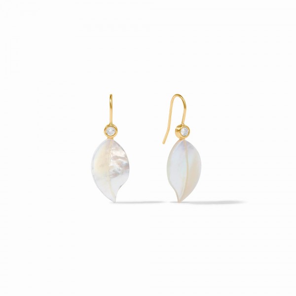 JULIE VOS WILLOW MOTHER OF PEARL EARRINGS