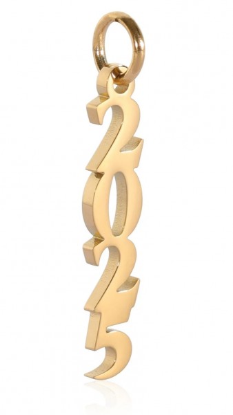 2025 GOLD PLATED CHARM