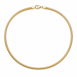 14K YELLOW GOLD 4.2MM SOLID SNAKE CHAIN