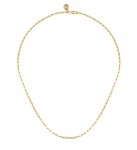 14K YELLOW GOLD 17 INCH PAPERCLIP CHAIN