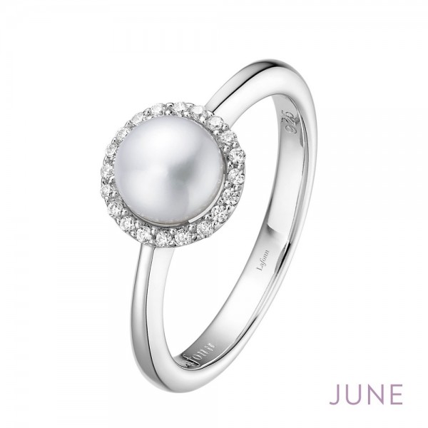Pearl Halo Ring