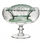 Footed Rose Bowl & Wire