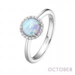 October Birthstone Ring