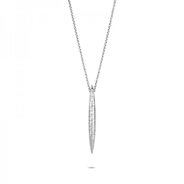 Classic Chain Spear Long Pendant Necklace