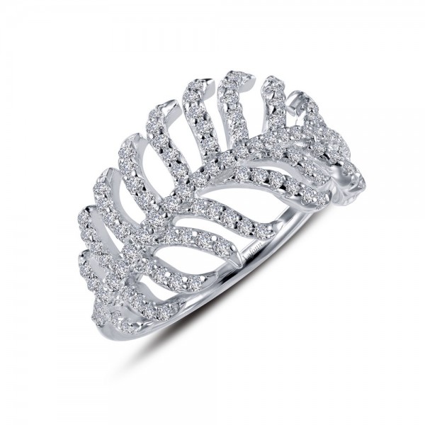Intricate Feather Ring