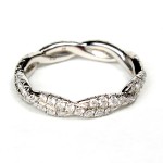 Platinum Ladies Diamond Wedding Ring
