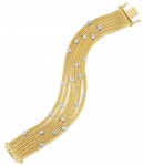 14K Yellow Gold 1.30 Ctw Diamond Bracelet
