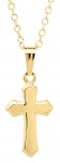 14K GOLD FILLED BABY CROSS NECKLACE