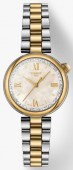 Tissot Desir Two-Toned 28mm Ladies White Mother of Pearl Dial