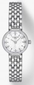 Tissot Ladies All Stainless Lovely Watch with Mother of Pearl Dial