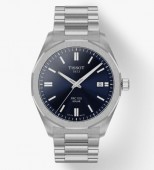 Tissot 39mm PRC 100 Solar Watch with Blue Dial