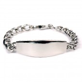 Gm Ss Link Bracelet Ss Chain
