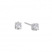 0.5 Ct Tw Stud Earrings