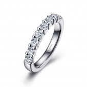 1 Ct Tw Half-Eternity Band
