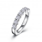 1.2 ct tw Half-Eternity Band