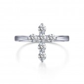 0.30 CTW Cross Ring