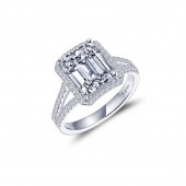 Halo Engagement Ring