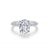 Oval Solitaire Engagement Ring