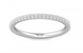 14KW DIAMOND BAND .16CTW