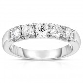 14K WHITE GOLD DIAMOND BAND
