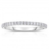 14K WHITE GOLD DIAMOND ETERNITY BAND