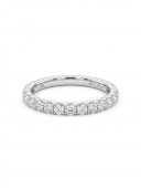 14K WHITE GOLD DIAMOND BAND