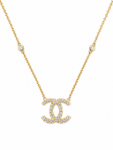 14K YELLOW GOLD C NECKLACE