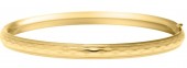 14K GOLD FILLED BANGLE BRACELET