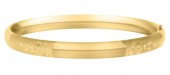 14K GOLD FILLED BANGLE BABY BRACELET