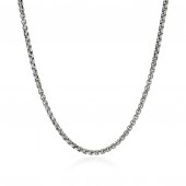 JOHN HARDY STERLING SILVER BOX CHAIN 22IN