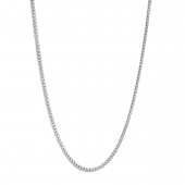 STAINLESS STEEL 2.6MM FINE CURB CHAIN 24 INCH