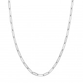 STERLING SILVER 3.8MM PAPERCLIP CHAIN