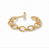 JULIE VOS CATALINA SMALL GOLD PLATED BRACELET