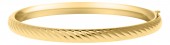 14K GOLD FILLED ROPE PATTERN BABY BRACELET