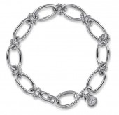 STERLING SILVER 7.5 INCH LINK BRACELET