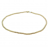 2MM GOLD FILLED BEAD BRACELET