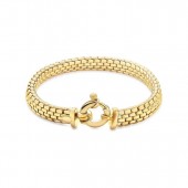 GOLD VERMEIL ORO LINK BRACELET