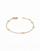 JULIE VOS SOLARA DELICATE GOLD PLATED BRACELET